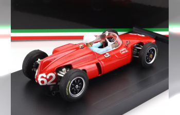 COOPER F1 T53 Maserati №62 Italy Gp (1961) L.Bandini - With Driver Figure, Red