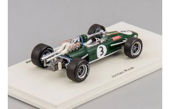 Brabham BT24 #3 3rd South African GP 1968 Jochen Rindt