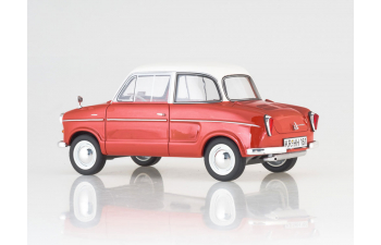 NSU Prinz III, red / white