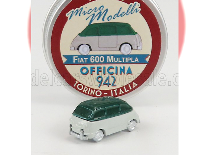 FIAT 600 Multipla (1956), Grey Dark Green