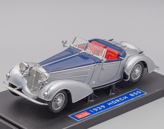 HORCH 855 Roadster (1939), silver/blue