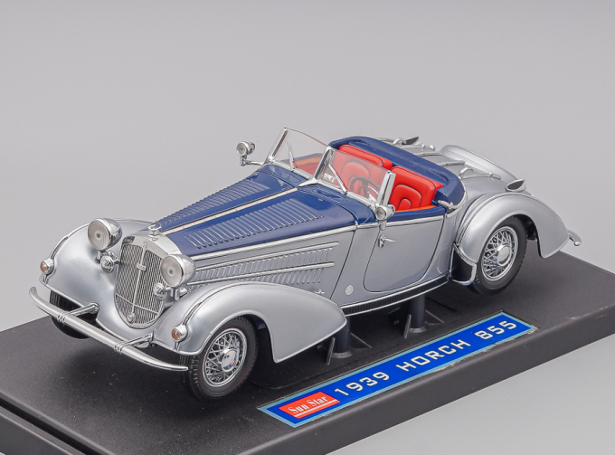 HORCH 855 Roadster (1939), silver/blue