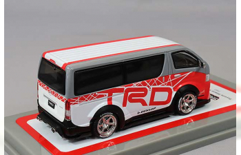 TOYOTA Hiace Widebody TRD, red/black