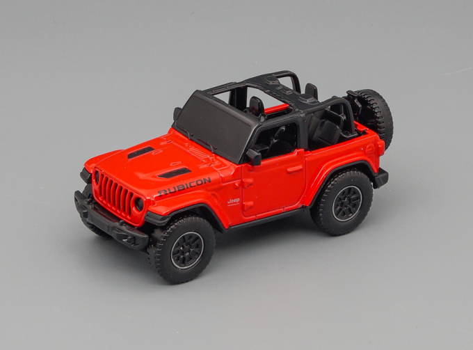 JEEP Wrangler Rubicon Open (2012), Red Black