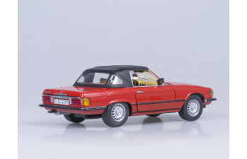 MERCEDES-BENZ 350 SL Closed Convertible (1977), red