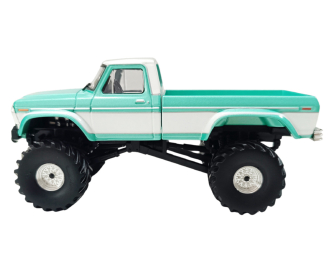 FORD F-250 (1979), baby teal green with white stripe