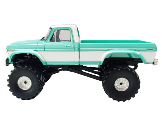 FORD F-250 (1979), baby teal green with white stripe