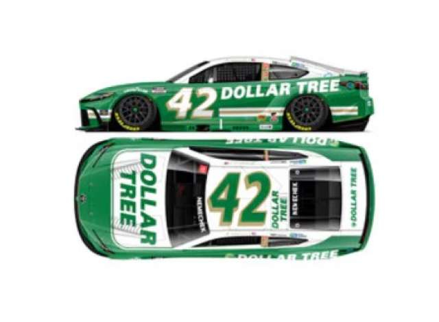 Toyota Camry #42 John Hunter Nemechek *Dollar Tree*, white/green 2025