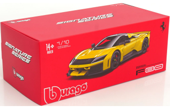 FERRARI F80 (2024) - Black Wheels, Giallo Tristrato - Yellow Met