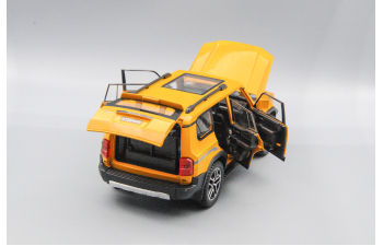 TOYOTA Land Cruiser 250 (Prado), жёлтый, 21 см.