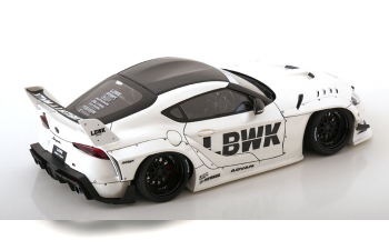 TOYOTA Supra (A90) Liberty Walk, whitemetallic black