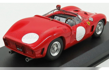 FERRARI Dino 246sp Ch.0796 Spider Fantuzzi N0 Prova (1961), red