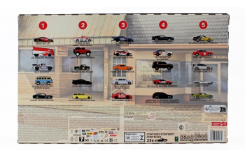 PORSCHE Set Boulevard Assortment 25 штук