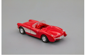 CHEVROLET Corvette Convertible (1957), red/white