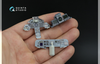 3D Декаль интерьера кабины Tornado IDS (ВВС Германии) (Revell) (с 3D-печатными деталями) (малая версия)