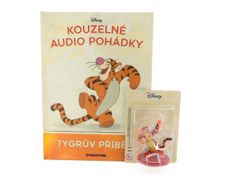 Волшебные аудиосказки №41: История Тигра - книга с фигуркой