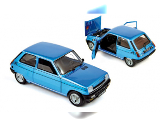 RENAULT 5 Alpine 1977, Metallic Blue