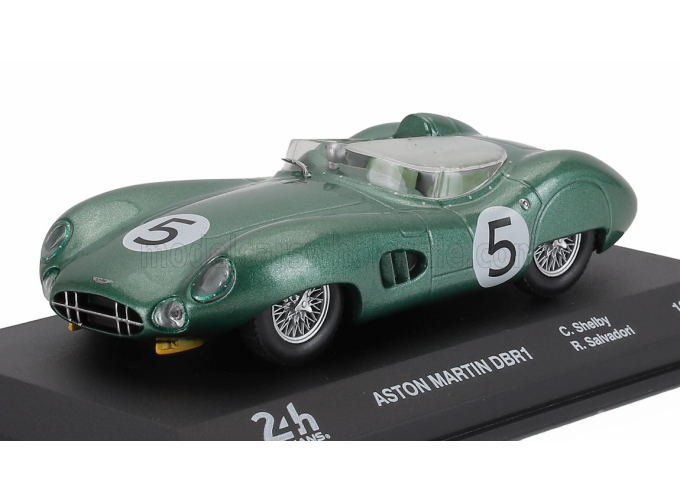 ASTON MARTIN Dbr1 3.0l Spider Team David Brown Racing Dept. №5 Winner 24h Le Mans (1959) Roy Salvadori - Carroll Shelby, Green