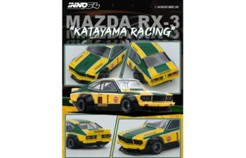 MAZDA Savanna RX3 *Katayama Racing* Livery, yellow/green