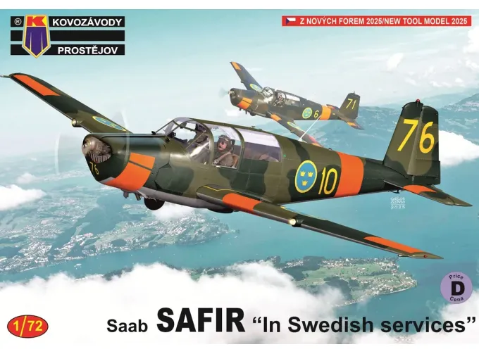 Сборная модель Saab SAFIR “In Swedish services”