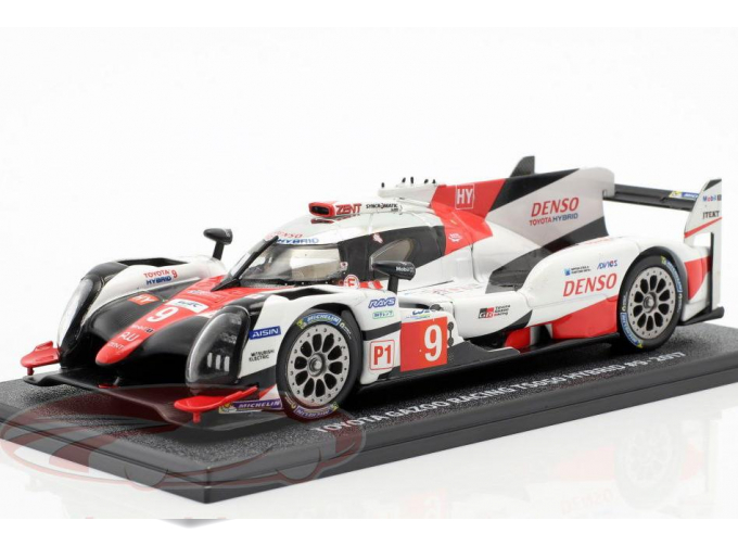 TOYOTA TS050 Hybrid №9 Toyota Gazoo Racing 24h LeMans José María López, Nicolas Lapierre, Yuji Kunimoto (2017)