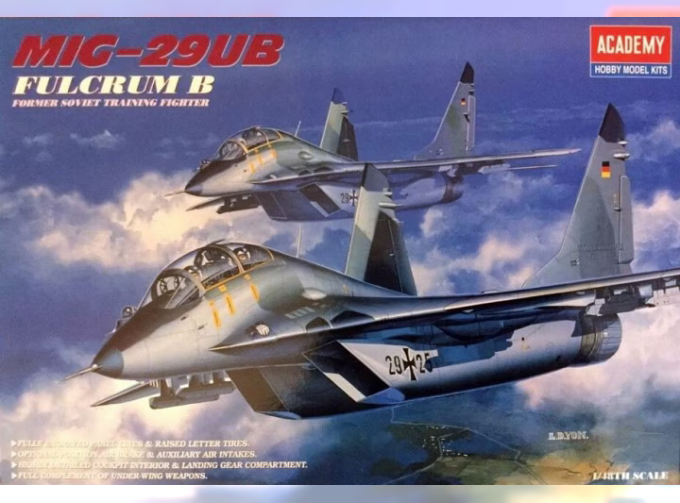 Сборная модель Истребитель MiGG-29UB Fulcrum