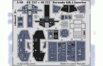 Фототравление для Tornado GR.4 interior