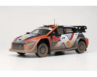 HYUNDAI i20 N Rally1 №1 T.Neuville/M.Wydaeghe Rally Portugal (2025), dirty version