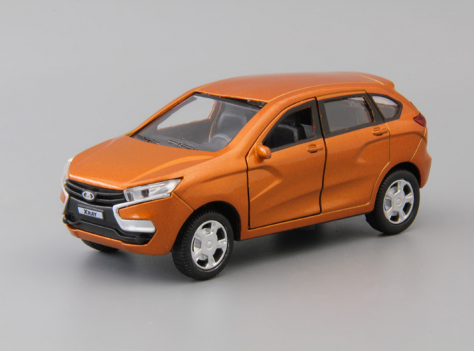 LADA XRAY, orange + световые и звуковые эффекты