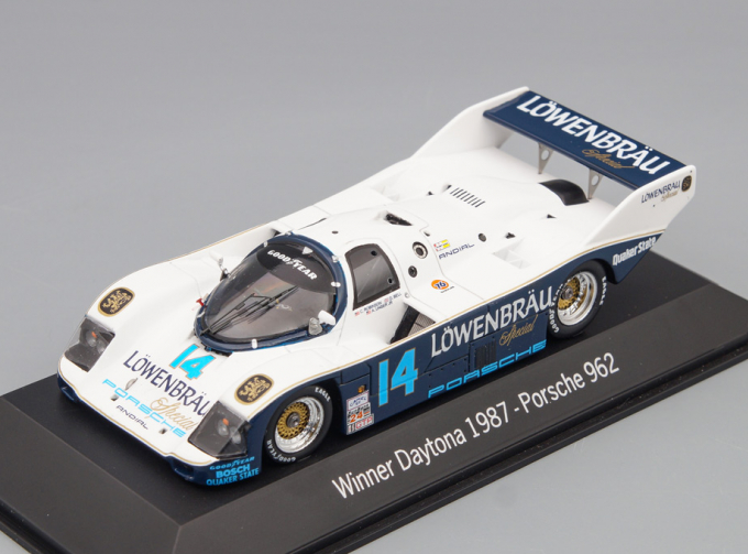 PORSCHE 962C #14, white / blue