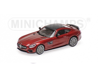 BRABUS 600 AUF BASIS MERCEDES-BENZ AMG GT S - 2015 - RED