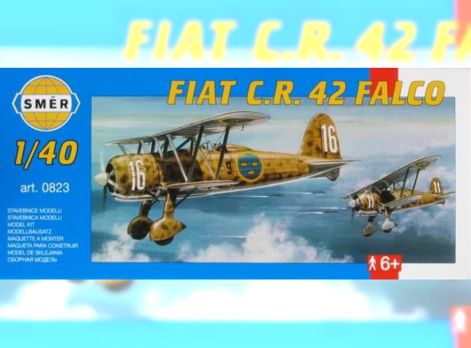 Сборная модель Самолёт Fiat C.R.42 FALCO