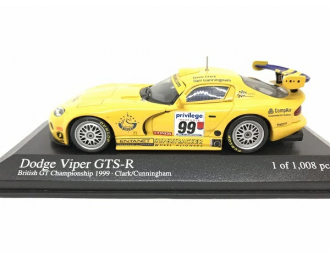 Dodge Viper GTS-R #99, British GTC Clark / Cunningham 1999