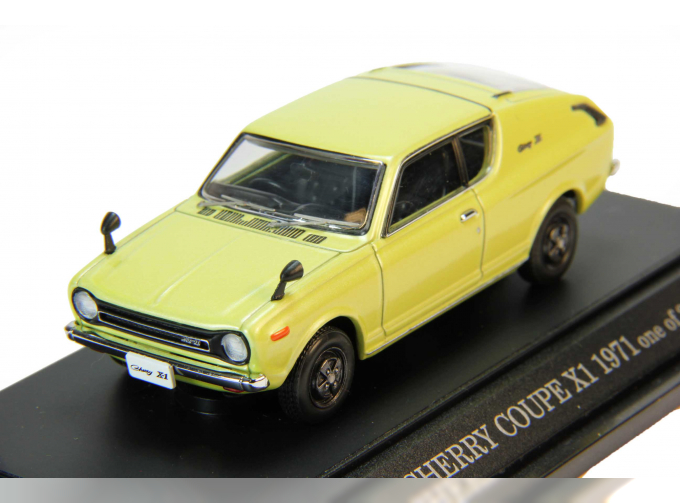 NISSAN Cherry Coupe X1 (1971), yellow