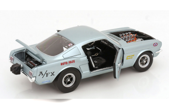 FORD Mustang A/FX Les Ritchey (1965), lightblue-metallic