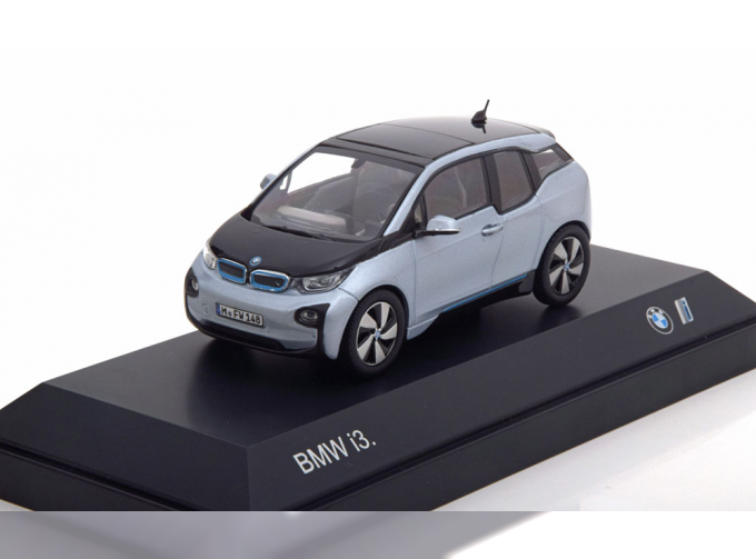 BMW i3 (2014), silver black