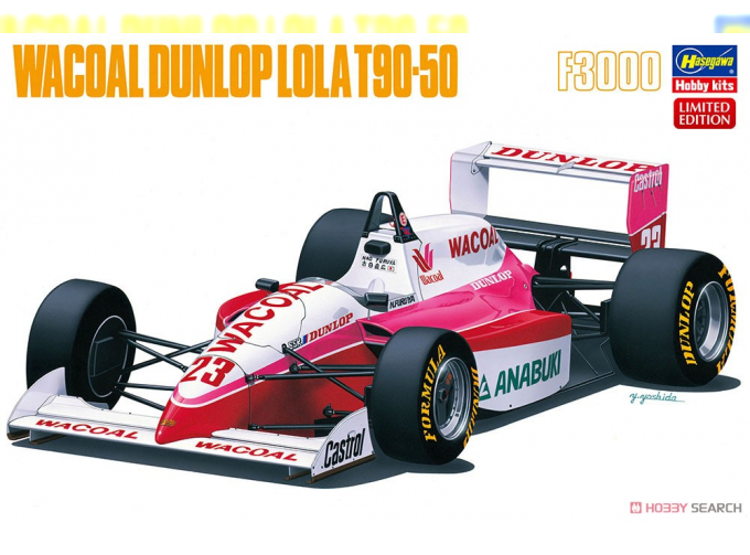 Сборная модель WACOAL DUNLOP LOLA T90-50 (Limited Edition)