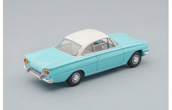 FORD Capri 109E Coupe (1961), turquoise / white