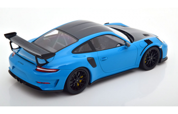 PORSCHE 911 (991 II) GT3 RS Weissach Package (2019), blue/carbon-grau