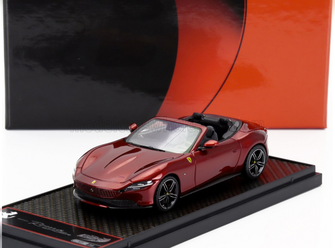 FERRARI Roma Spider Open (2020), Rosso Magma - Red Met
