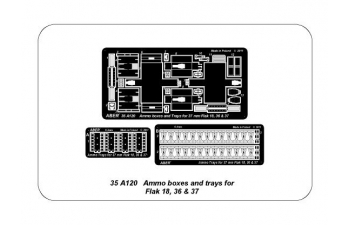 Ammo boxes and trays for Flak 18, 36 & 37