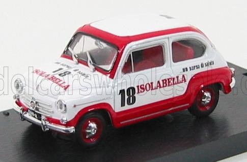 FIAT 600D AMARO 18 ISOLABELLA (1960), WHITE RED