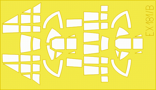 Окрасочная маска Американский бомбардировщик Douglas A-20B Boston