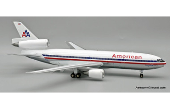 McDonnell Douglas DC-10: American Airlines (Reg #N912WA) 1:200 Diecast Model Plane