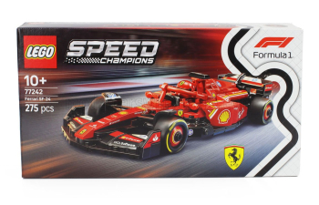 FERRARI Lego Speed Champion - F1 Sf-24 Team Scuderia Ferrari Season 2024 - 275 Pezzi - 275 Pcs, Red Black