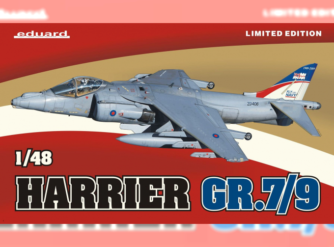 Сборная модель Британский штурмовик Harrier GR.7/9