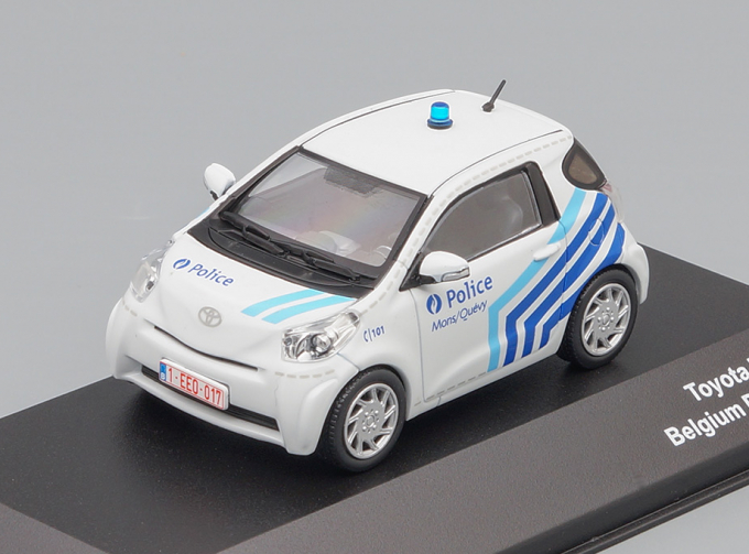 TOYOTA IQ Belgium Police (2012), white