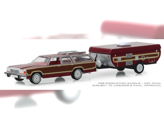 FORD LTD Country Squire с кемпером Pop-Up 1981