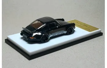 PORSCHE RWB 930, chrome gunmetal black