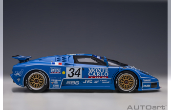 BUGATTI EB110 LM Le Mans 24h # 34 (1994),blue